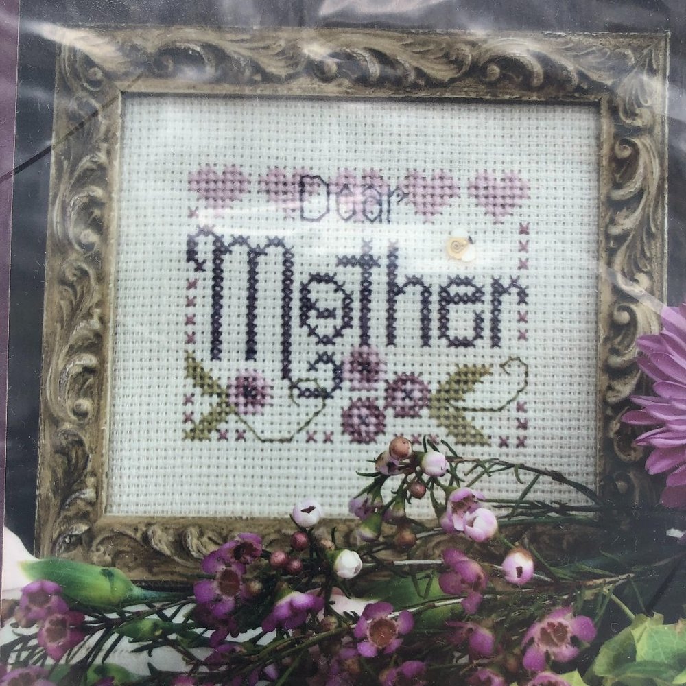 NEW Shepherds Bush Dear Mother Cross Stitch Kit Cottagecore Grand Millennial
